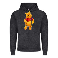 Vintage Black pooh Vintage Hoodie - FloraArt