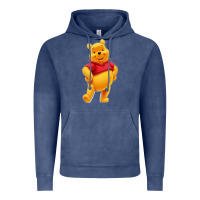 Vintage Denim pooh Vintage Hoodie - FloraArt