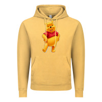 Vintage Mustard pooh Vintage Hoodie - FloraArt