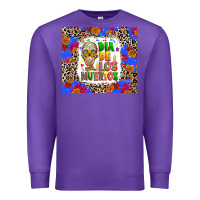Purple Dia de los muertos Premium Sweatshirt - RanaPortraitStore