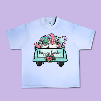 Easter Gnomes Truck Urban Heavy Tee Designed By Jasminsmagicworld
