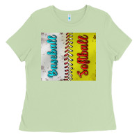 Matcha Baseball And Softball Tumbler Ladies Tee - BundleAndBundleShop
