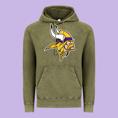 Team Of Minnesota American Football Vintage Hoodie Designed By Floraart