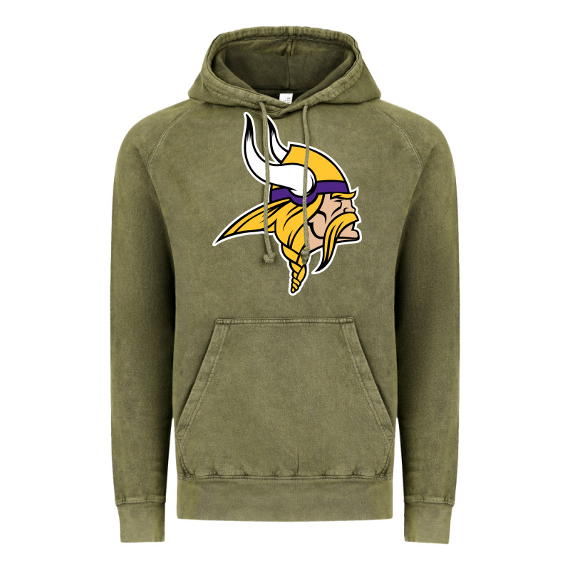 Team Of Minnesota American Football Vintage Hoodie by FloraArt | Teevron