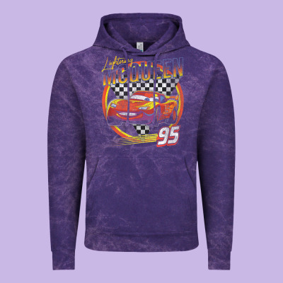 Cars Lightning Mcqueen Vintage Hoodie Designed By Floraart