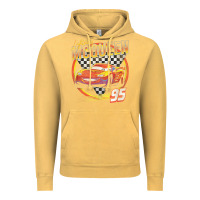 Vintage Mustard cars lightning mcqueen Vintage Hoodie - FloraArt