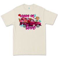 Bone Loads of love Valentine's day truck Premium Tee - FaDigitalArtStudio