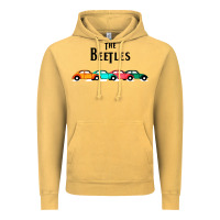 Vintage Mustard beetles Vintage Hoodie - FloraArt