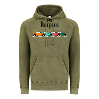 Vintage Olive beetles Vintage Hoodie - FloraArt