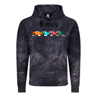 Cloud Black beetles Vintage Hoodie - FloraArt