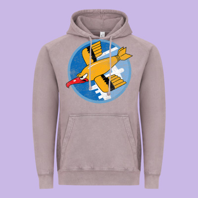 Ww2 91st Bomb Squadron Flying Fortress Soaring Bird Patch Vintage Hoodie Designed By Floraart