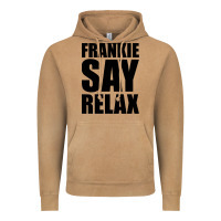 Vintage Camel Frankie Say Relax Essential Vintage Hoodie - FloraArt