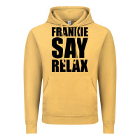 Vintage Mustard Frankie Say Relax Essential Vintage Hoodie - FloraArt