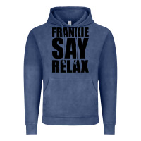 Vintage Denim Frankie Say Relax Essential Vintage Hoodie - FloraArt