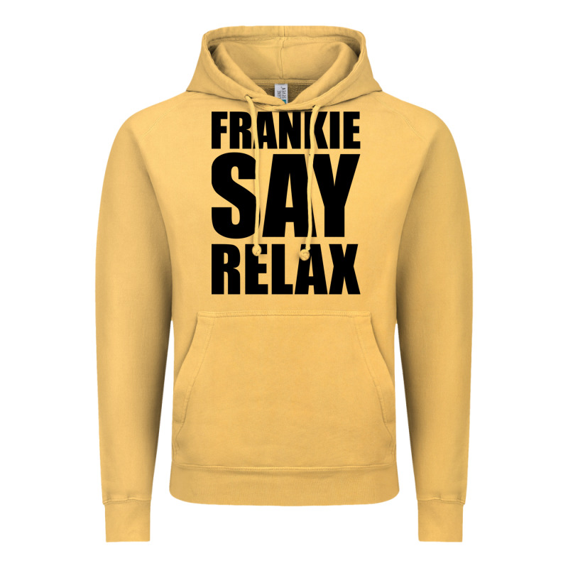 Frankie Say Relax Essential Vintage Hoodie by FloraArt | Teevron