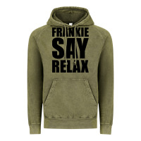 Vintage Olive Frankie Say Relax Essential Vintage Hoodie - FloraArt