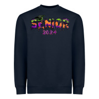 Navy senior 2024 halloween Heavyweight Sweatshirt - RanaPortraitStore