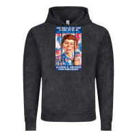 Vintage Black alfred e. neuman for president Vintage Hoodie - FloraArt