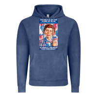 Vintage Denim alfred e. neuman for president Vintage Hoodie - FloraArt