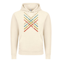 Vintage Artic retro vintage drummer tshirt 70s 80s distressed drum sticks long sleev Vintage Hoodie - FloraArt