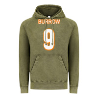Burrow Jersey Vintage Hoodie | Teevron