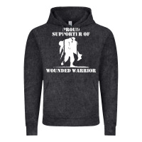 Vintage Black wounded warrior Vintage Hoodie - FloraArt