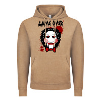 Vintage Coffee Billy Puppet Saw Jigsaw Inspired Vintage Hoodie - FloraArt