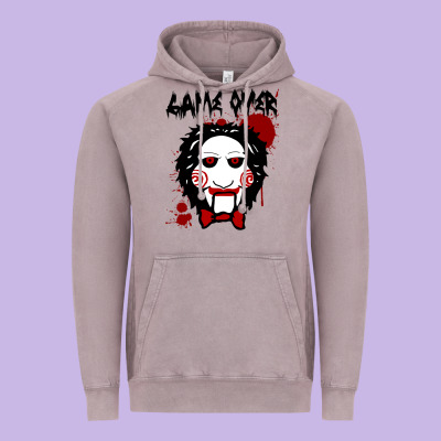 Billy Puppet Saw Jigsaw Inspired Vintage Hoodie Designed By Floraart