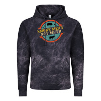 Cloud Black smoke meat not meth funny bbq grill lover meat lover retro Vintage Hoodie - FloraArt