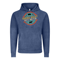 Vintage Denim smoke meat not meth funny bbq grill lover meat lover retro Vintage Hoodie - FloraArt
