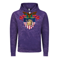Cloud Purple United States, Military Academy Vintage Hoodie - FloraArt