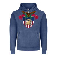 Vintage Denim United States, Military Academy Vintage Hoodie - FloraArt