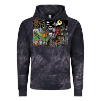 Cloud Black nightmare before christmas Vintage Hoodie - FloraArt