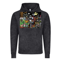 Vintage Black nightmare before christmas Vintage Hoodie - FloraArt