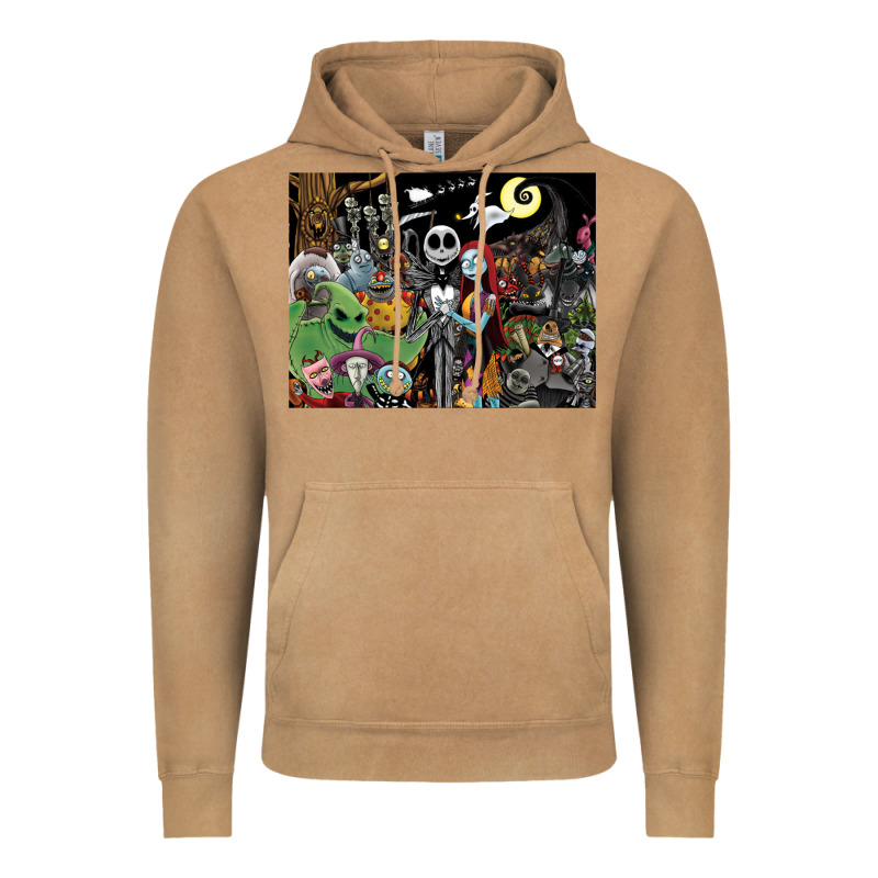 Nightmare Before Christmas Vintage Hoodie by FloraArt | Teevron