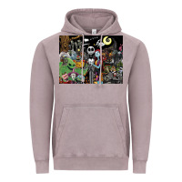 Vintage Zinc nightmare before christmas Vintage Hoodie - FloraArt