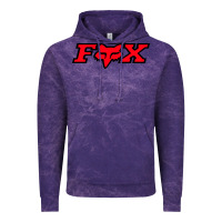 Cloud Purple fox Vintage Hoodie - FloraArt