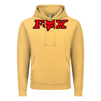 Vintage Mustard fox Vintage Hoodie - FloraArt