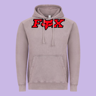 Fox Vintage Hoodie Designed By Floraart
