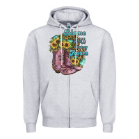 Heather Grey Blame It All On My Roots Zipper Hoodie - JahusDesignShop
