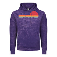 Cloud Purple Rowing . Retro Style  For Rower Vintage Hoodie - FloraArt