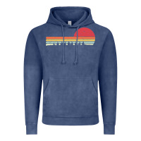 Vintage Denim Rowing . Retro Style  For Rower Vintage Hoodie - FloraArt