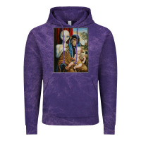 Cloud Purple alien chimp baby religion conspiracy poster Vintage Hoodie - FloraArt