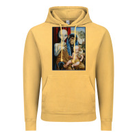 Vintage Mustard alien chimp baby religion conspiracy poster Vintage Hoodie - FloraArt