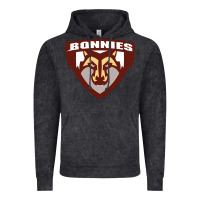 Vintage Black st. bonaventure bonnies Vintage Hoodie - FloraArt