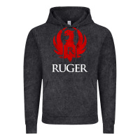 Vintage Black vintage ruger Vintage Hoodie - FloraArt