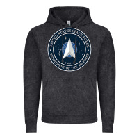 Vintage Black Official United States Space Force USSF Military Patch Vintage Hoodie - FloraArt