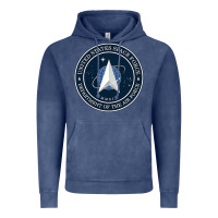 Vintage Denim Official United States Space Force USSF Military Patch Vintage Hoodie - FloraArt