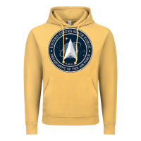 Vintage Mustard Official United States Space Force USSF Military Patch Vintage Hoodie - FloraArt