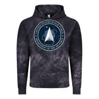 Cloud Black Official United States Space Force USSF Military Patch Vintage Hoodie - FloraArt
